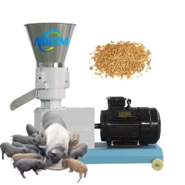 Animal feed processing machine